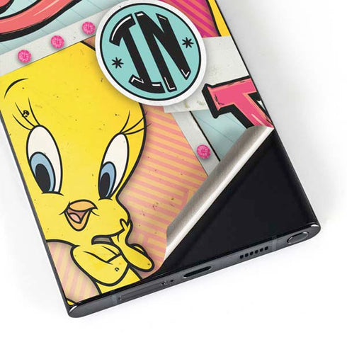 Looney Tunes Tweety Bird Believe In Yourself Galaxy S25 Ultra Skin